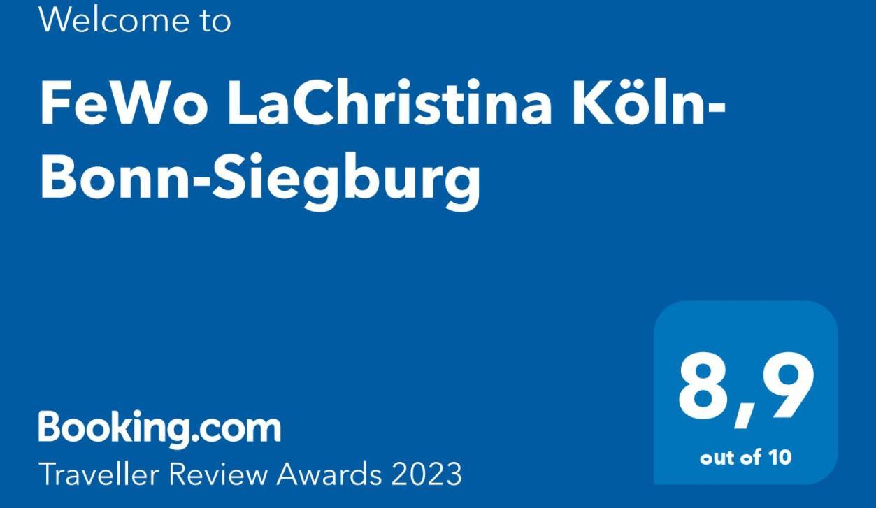 Fewo Lachristina Koeln-Bonn-Siegburg โทรสดอร์ฟ ภายนอก รูปภาพ